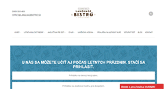 Desktop Screenshot of languagebistro.sk